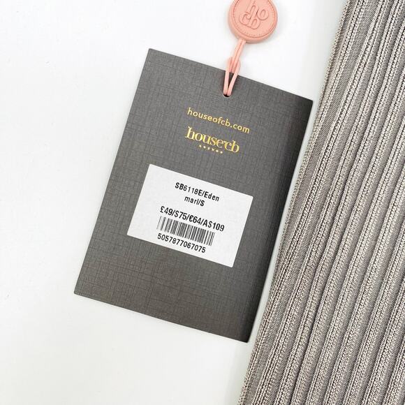 House of CB eden gray marl  Bandage short - Picture 6 of 10